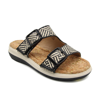 Women Kona Black Raffia